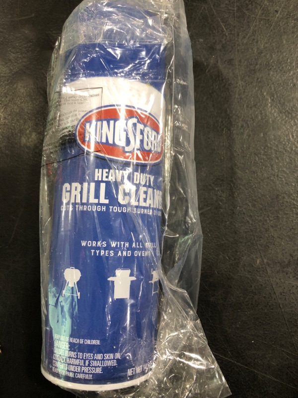 Photo 2 of Kingsford Heavy Duty Spray-On Grill Cleaner Aerosol | Cuts Through Grease and Grime on Contact | Makes Grill Cleaning Effortless, Great for Grills or Ovens | 14.5 ounces