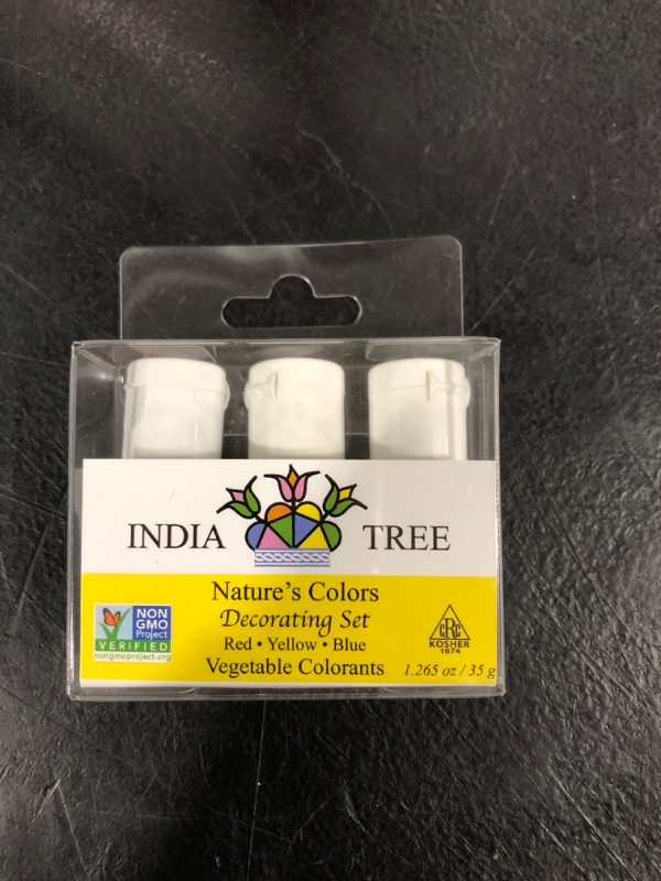 Photo 2 of India Tree Nature's Colors Decorating Set 3 - 1.265 oz