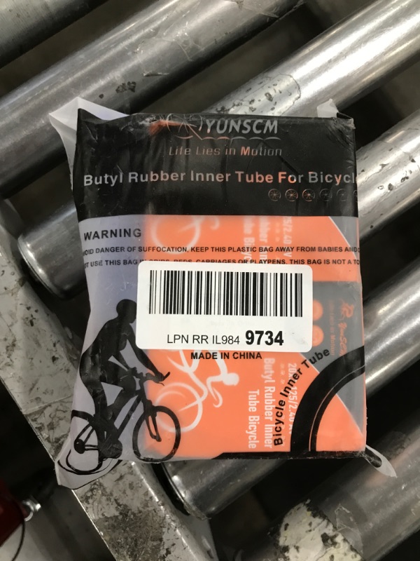 Photo 2 of 2-PCS 20" Heavy Duty Bike Tire Tubes 20x2.10/2.40 AV32 MM Schrader Valve 20 Bicycle Inner Tubes Compatible with 20x2.10 20x2.125 20x2.20 20x2.25 20x2.3 20x2.35 20x2.4 Tire Tubes