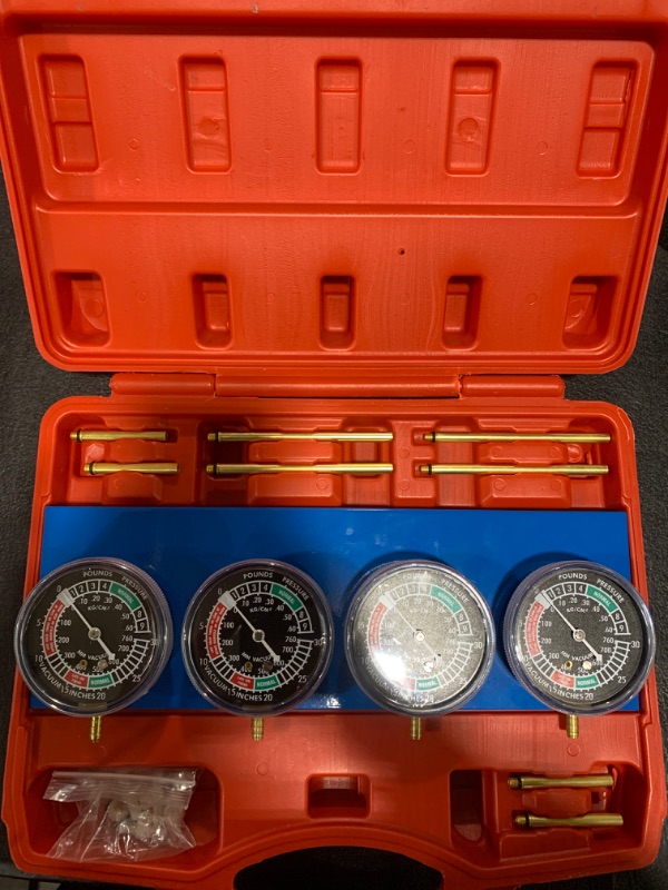 Photo 1 of Universal Motorcycle Vacuum Carburetor Synchronizer Synchronization Balancer Carb Sync Balancing Gauge Compatible with Honda Yamaha Kawasaki Suzuki GS KZ XS CB 550 650 750 850 900 BMW
