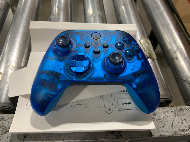 Photo 1 of Microsoft Xbox Wireless Controller Sky Cipher Special Edition - Wireless & Bluetooth Connectivity - New Hybrid D-Pad - New Share Button - Featuring Textured Grip - Easily Pair & Switch Between