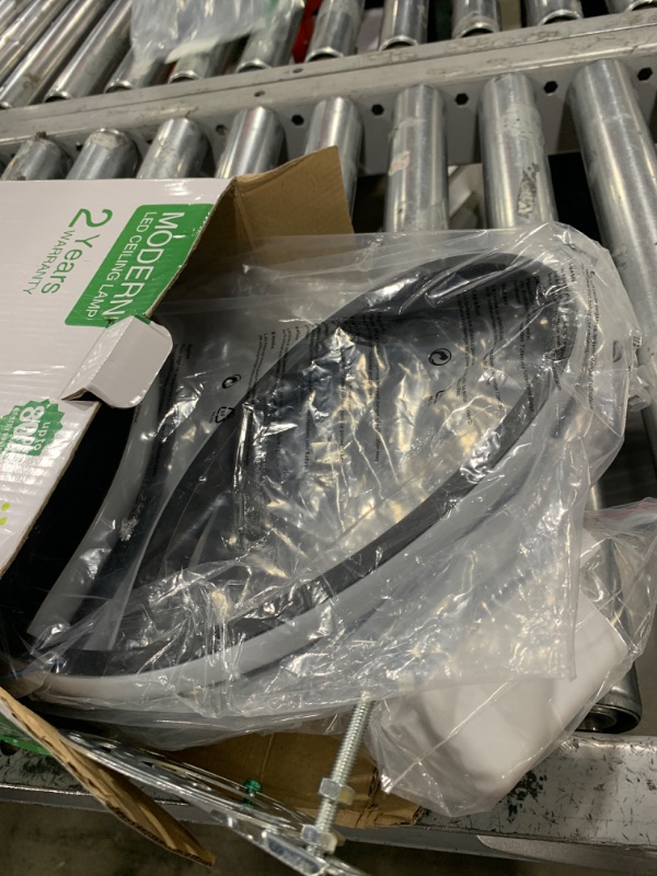 Photo 1 of LOFAHS Modern LED Ceiling Light Fixture with Remote Control Lamp Dimmable Ceiling Chandelier for Living Room Dinning Room Bedroom Kitchen Home Lighting (23 inch/60CM 70W)