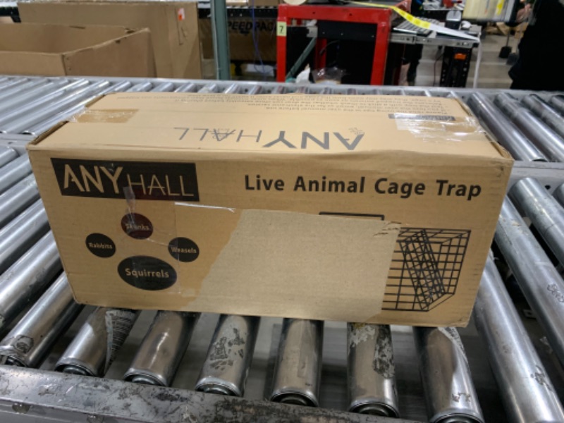 Photo 1 of Anyhall 2-Pack Rat Traps Humane Live Mouse Vole Chipmunk Trap Cage for Indoors and Outdoors (Black)