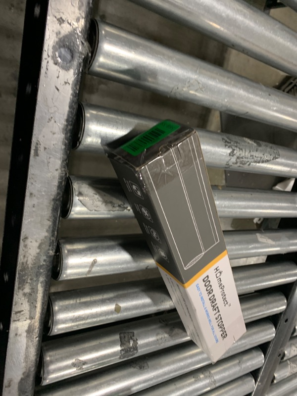 Photo 1 of HomeProtect Door Draft Stopper 36 Inch Adjustable Door Draft Blocker Door Guard Reduce Cold Air, Light, Odor, Soundproof Door Sweep for Bottom of Door Fit for Interior/Exterior Doors, Black