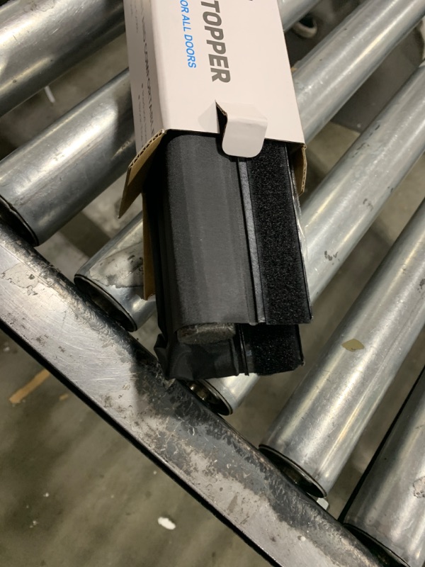 Photo 1 of HomeProtect Door Draft Stopper 36 Inch Adjustable Door Draft Blocker Door Guard Reduce Cold Air, Light, Odor, Soundproof Door Sweep for Bottom of Door Fit for Interior/Exterior Doors, Black