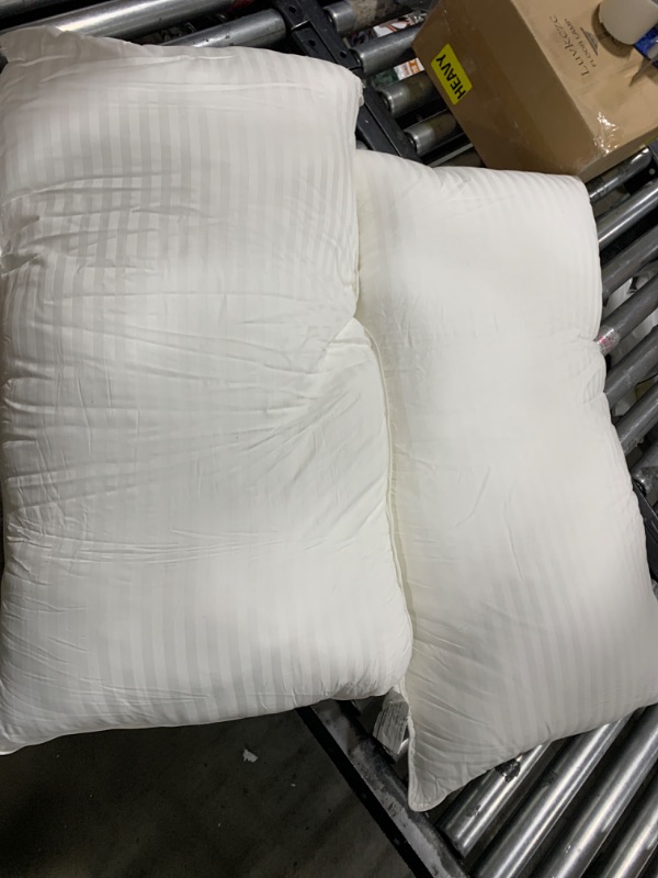 Photo 2 of  Bed Pillows for Sleeping 2 Pack Queen Size?Pillows for Side and Back Sleepers,Super Soft Down Alternative Microfiber Filled Pillows