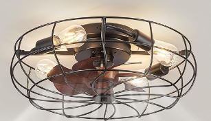 Photo 1 of  Caged Ceiling Fans with Lights 