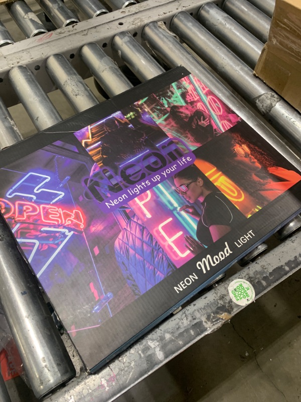 Photo 1 of ineonlife Let's Celebrate Neon Sign White Letter LED Neon Lights for Bedroom Wall Decor Words USB Powered Neon Signs for Room Living Room Dining Room Bar Club Hotel Restaurant Party Wall Hanging Decoration