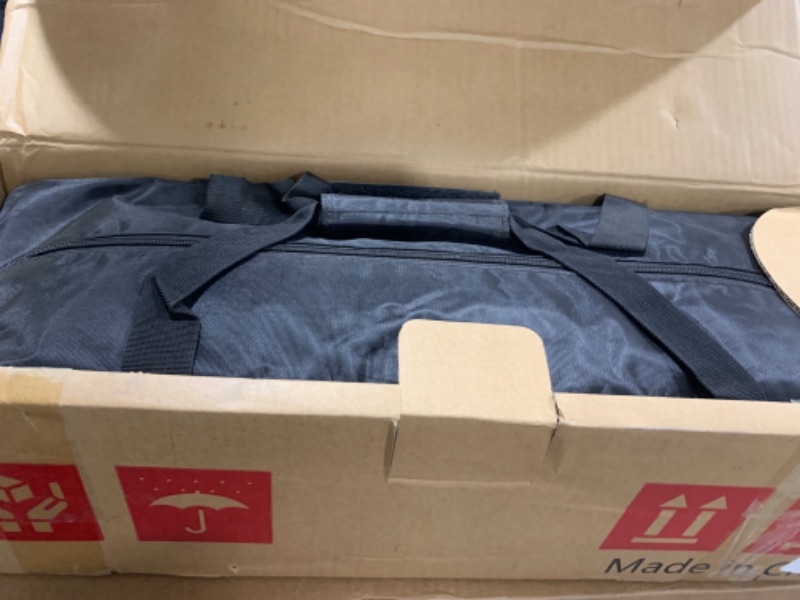 Photo 1 of Projector Screen and Stand - Velcolt Portable Video Projection Screen 120 inch, 16:9 4K HD Rear Front Foldable Outdoor Movie Screen with Carry Bag for Indoor Outdoor Home Theater Backyard Camping