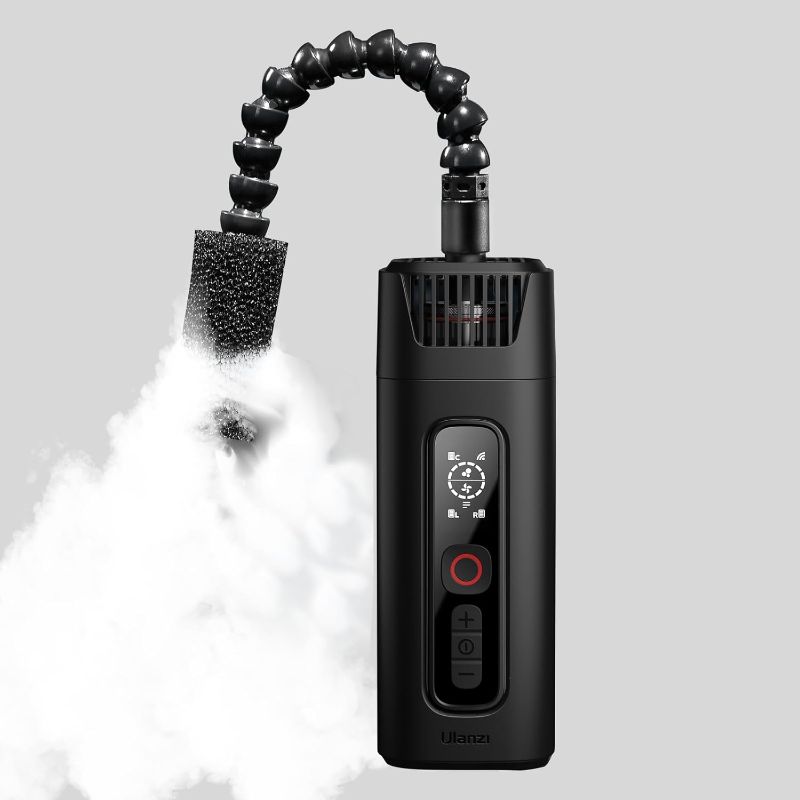 Photo 1 of ULANZI FM01 FILMOG Ace Portable Fog Machine R001, Battery Powered Portable Smoke Machine Handheld Fog Machine w Remote Control Fogger for Photography, Outdoor Events,