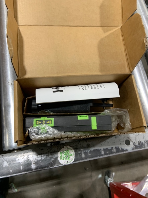 Photo 1 of Huepar LR-6RG Laser Detector for Laser Level, Detect Green & Red Beams Digital Laser Receiver Compatible with Huepar Pulse Mode Line Laser Level Up to 200Ft, Three-Side LED Display, Clamp Included