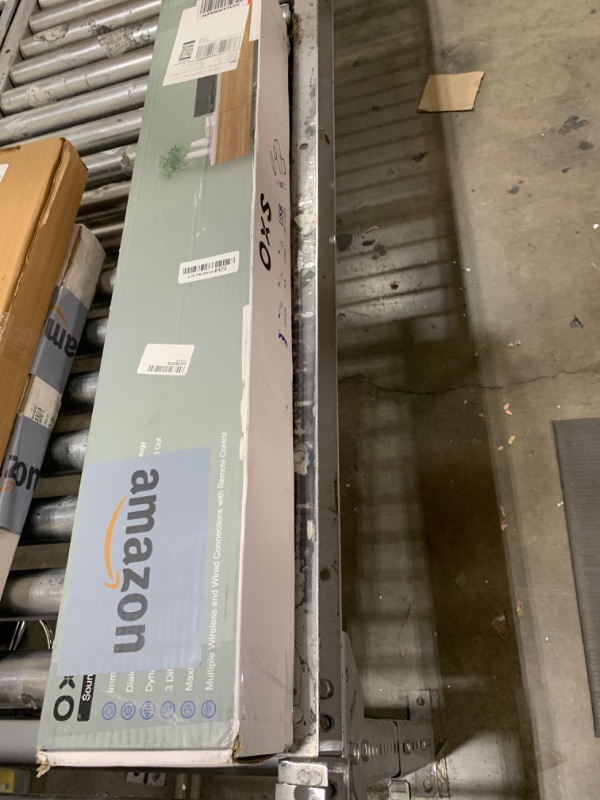 Photo 1 of OXS Sound Bars for TV, Home Theater Audio with Built-in Subwoofer, 3D Surround Sound System TV Sound Bar, TV Speakers, Bluetooth 5.0/Aux/Optical/Coaxial, 80-Watt, 3Eqs, Wall Mountable