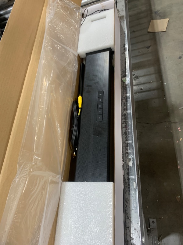 Photo 1 of OXS Sound Bars for TV, Home Theater Audio with Built-in Subwoofer, 3D Surround Sound System TV Sound Bar, TV Speakers, Bluetooth 5.0/Aux/Optical/Coaxial, 80-Watt, 3Eqs, Wall Mountable