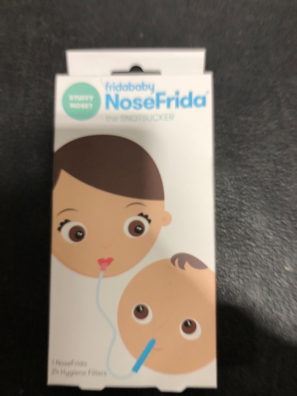 Photo 2 of Frida Baby NoseFrida SnotSucker Nasal Aspirator for Baby, Baby Nose Sucker with 24 Extra Hygiene Filters