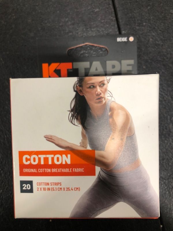 Photo 2 of KT Tape, Original Cotton, Elastic Kinesiology Athletic Tape, 16’ Uncut Roll
