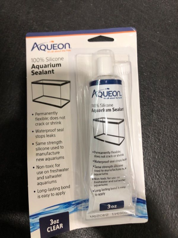 Photo 2 of Aqueon Silicone Sealant Clear 3 Ounces