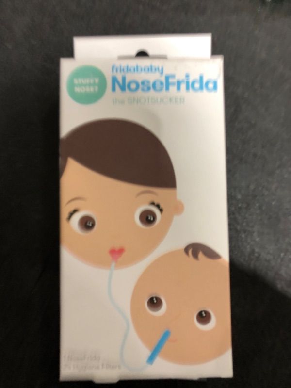 Photo 2 of Frida Baby NoseFrida SnotSucker Nasal Aspirator for Baby, Baby Nose Sucker with 24 Extra Hygiene Filters