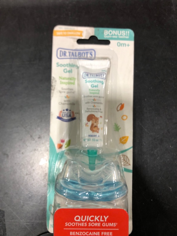 Photo 2 of Dr. Talbot's Soothing Gel for Sore Gums with Silicone Gum-EEZ Teether - 2-Piece Set