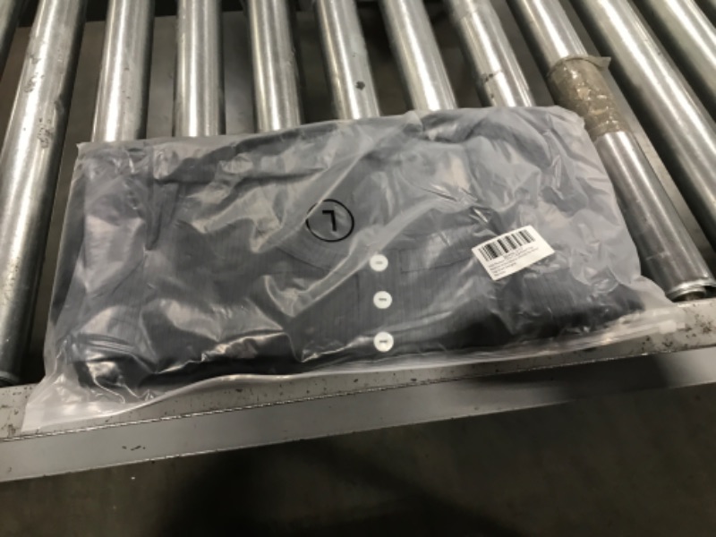 Photo 1 of OQQ Womens 2 Piece Long Sleeve Tops Seamless Ribbed Button Stretch Tee Shirts Tops Black Darkgrey