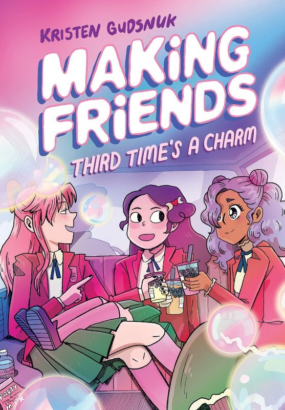 Photo 1 of Making Friends: Third Time's a Charm: A Graphic Novel (Making Friends #3) 