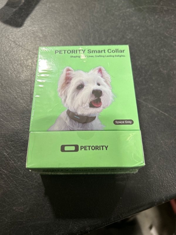 Photo 2 of PETORITY GPS Tracker for Dogs - Wireless Pet Smart Collar with Health Monitor, Waterproof, Escape Alert with Dog Fence, No SIM Card and Monthly Fees.(M-Space Grey,12.6”~18.9”)