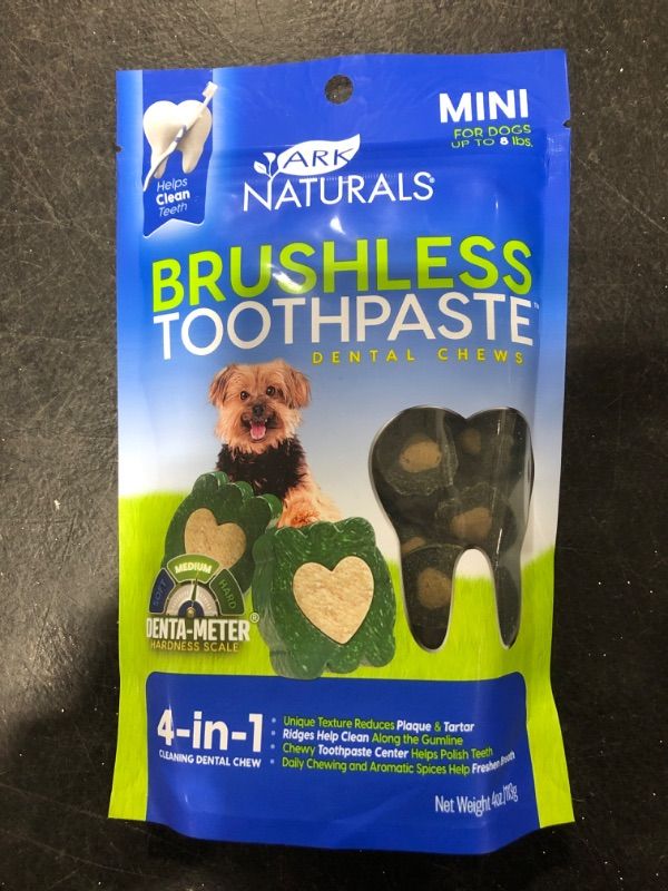 Photo 1 of Ark Naturals Brushless Toothpaste Dental Chew - Mini