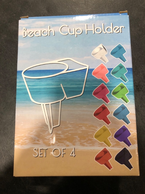 Photo 2 of Home Queen Beach Cup Holder with Pocket