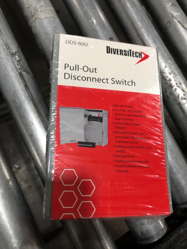 Photo 2 of Diversitech DDS-60U 60A Non-Fusible Disconnect Switch