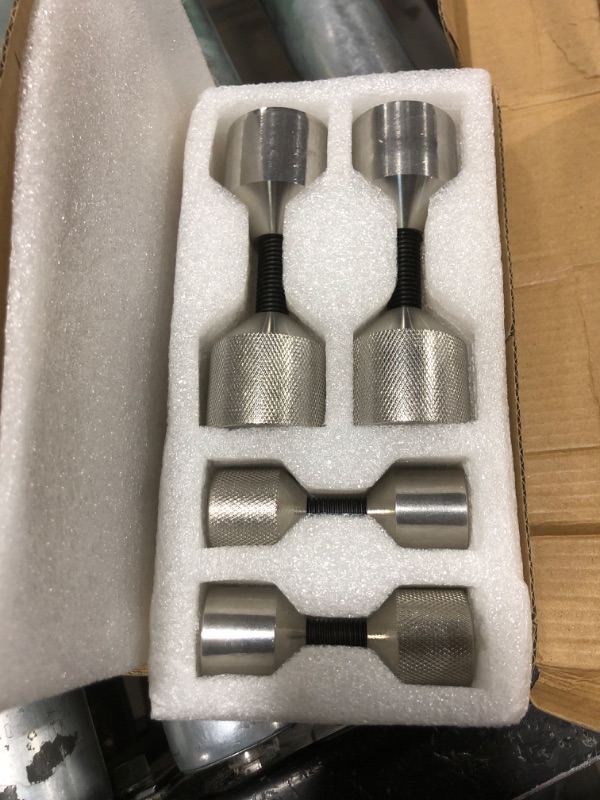 Photo 2 of 4 Pcs Flange Two Hole Pins Set 304 Stainless Steel 1-1/8” Two Hole Alignment Pins & 1-5/8” Two Hole Alignment Pins