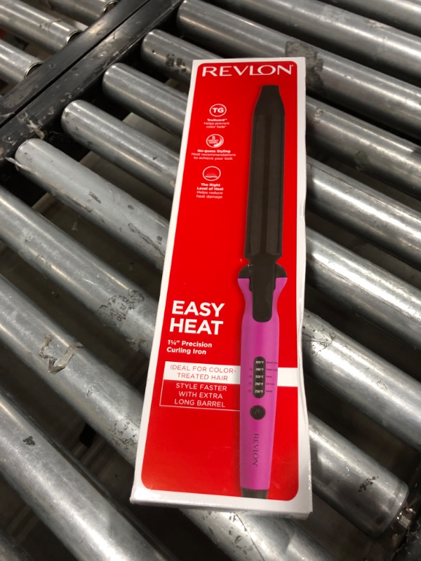 Photo 4 of REVLON Easy Heat - 1 1/4" Precision Curling Iron