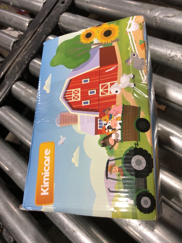 Photo 3 of 3 Pack Farm Toy Tractor with 40pcs Plastic Farm Animals Figurines and Fence Farm Playset