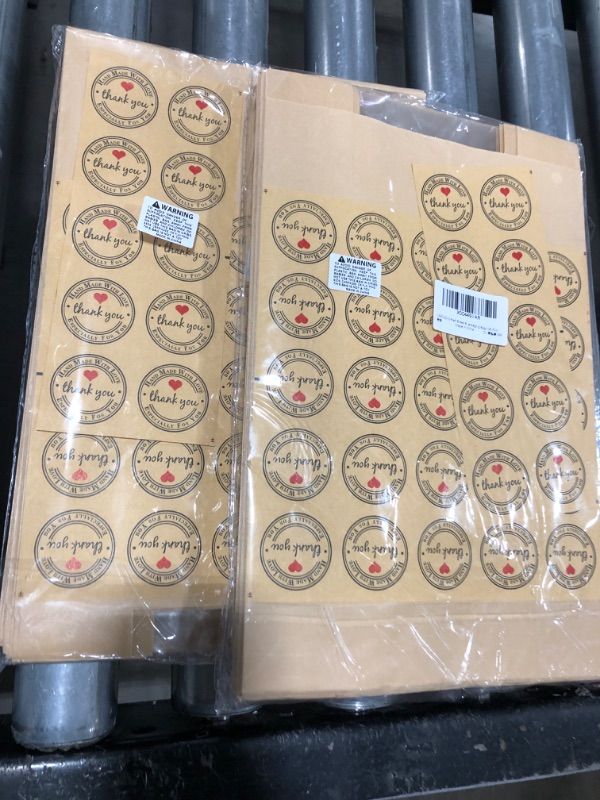 Photo 2 of 35PCS Large Paper Bread Bags Sourdough Bread Paper Bags for Homemade Bread Kraft Paper Bakery Bags with Window Include 35PCS Label Seal Sticker for Baked Food Packaging Storage (13.6x8.3x4.0 inch) 2 pack