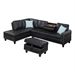 Photo 1 of  BOX 1 OF 3 ONLY Devion Furniture Faux Leather Sectional Sofa BOX 1 OF 3 ONLY