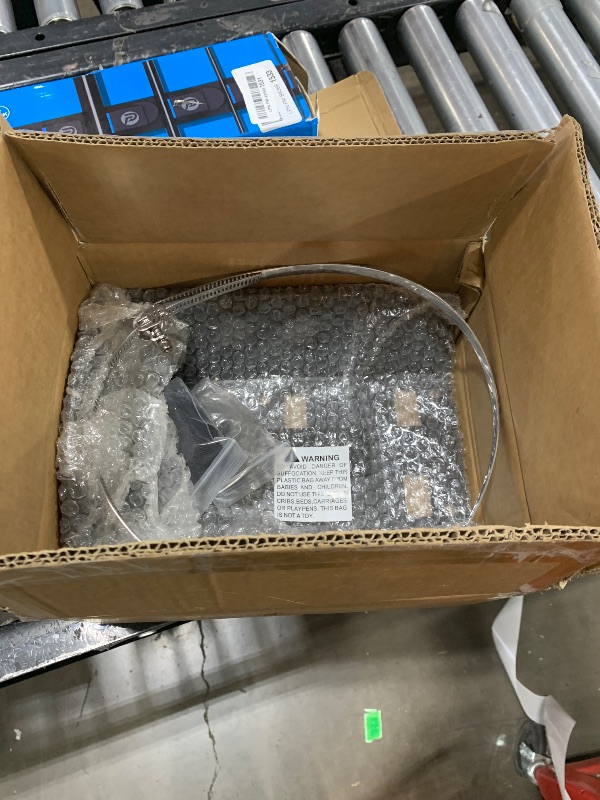 Photo 1 of SKYJDM Propane Tank Holder for 5lb & 10lb Propane Tank, Thickened Propane Tank Mount Bracket with 2 Straps and Protective Paddings for Truck, Car, RV, Trailers, Camping Fit 9 in Diameter Bottle