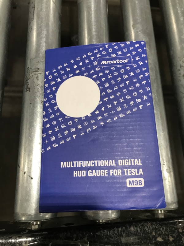 Photo 1 of MR CARTOOL Head Up Display for Tesla Model 3 Model Y Speedometer Digital Inclinometer HUD for Tesla Accessories (Model 3/Y), Wireless Version with 1pcs Wireless Transmitter(5 inch Touchscreen)