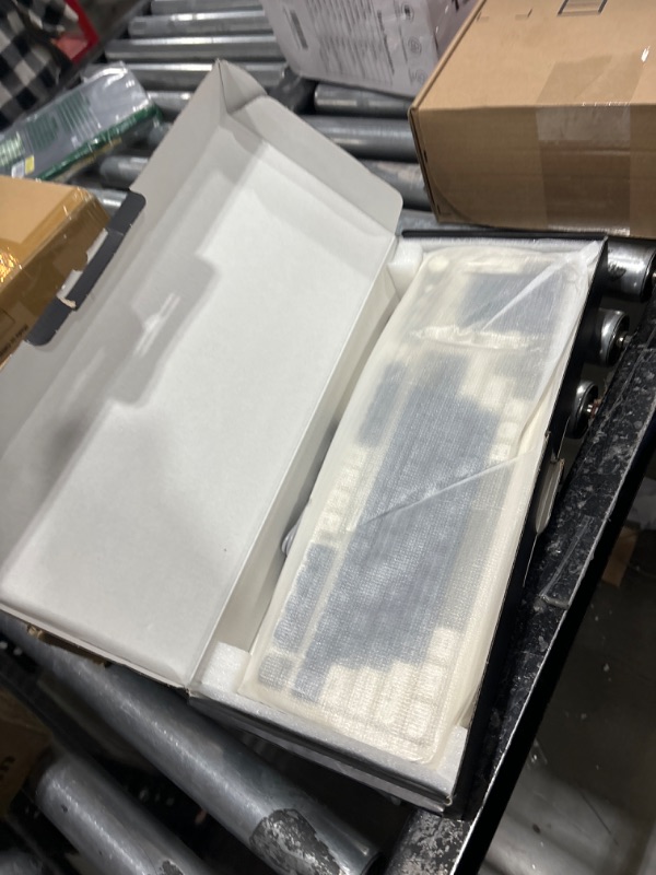 Photo 1 of AULA 99 Keys Gaming Keyboard, Tri-Mode Bluetooth/2.4GHz/USB-C Retro Creamy Color Keyboard with Number Pad RGB, Media Knob Custom Programmable Membrane Computer Keyboard for MAC Xbox PC Gamer - Blue