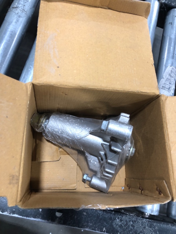 Photo 1 of Lawn Mower Spindle Assembly Replaces 130794 532130794 128285 137641 285-456 82-225 fits Husqvarna Craftsman poulan ayp Sears 36'' 38'' 42'' Mandrel Deck Pre tapped mounting Holes Pre Greased Bearing