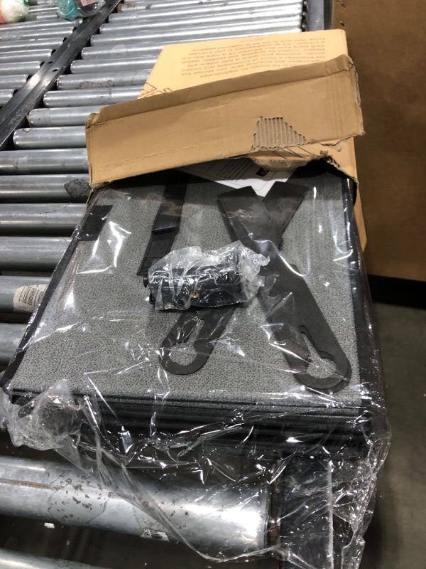 Photo 1 of Extra Large 40L 3-Pack Collapsible Storage Bins with Lids, Stackable Storage Bins with Labels, Foldable Closet Linen Storage Box Organizer, Decorative Folding Storage Box Cube Containers, Dark Gray