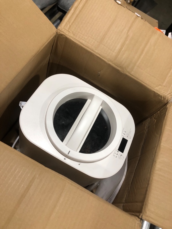 Photo 1 of 4L Electric Composter for Kitchen, Smart Compost Bin Outdoor/Indoor, Odorless/Auto-Cleaning/Low Noise/Intelligent LED Display, Turn Food Waste to Fertilizer, Compost Machine for Apartment Countertop.