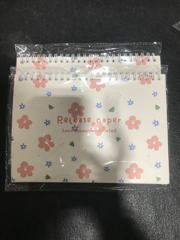 Photo 1 of 2 Pack Sticker Book, Blank Reusable Sticker Book with Plastic Spatula, Sticker Book Collecting Album Sticker Collecting Book for Sticker Organizer Collecting Hold Storage (White)