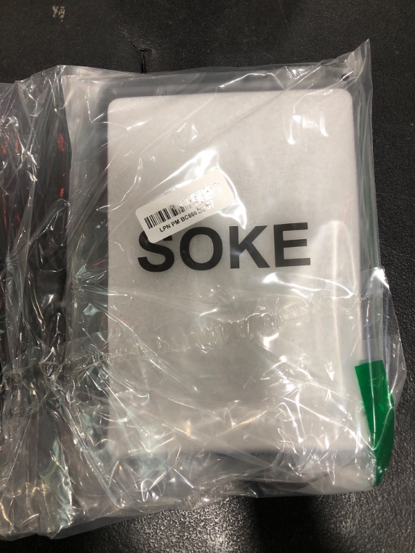 Photo 1 of Soke Case for iPad 9th/8th/7th Generation 10.2-Inch (2021/2020/2019 Release), with Built-in Screen Protector and Kickstand, Rugged Full Body Protective Cover for Apple iPad 10.2 Inch - Black