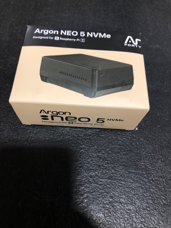 Photo 1 of Argon NEO 5 M.2 NVME PCIE Case | Aluminum case with Built-in Fan