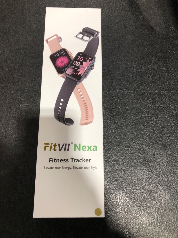 Photo 1 of FITVII Nexa Fitness Tracker Answer/Make Calls, Smart Watch with Blood Pressure, Blood Oxygen, 24/7 Heart Rate Monitor, 120+ Sport Mode Activity Tracker with Step Counter, Sleep Tracker for Women Men Gold