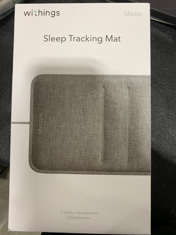 Photo 2 of Withings Sleep - Sleep Tracking Pad Under The Mattress with Sleep Cycle Analysis, Sleep Score & Sleep Sensor to Control Light, Music & Room Temperature, Breathing Disturbances - Compatible with Alexa