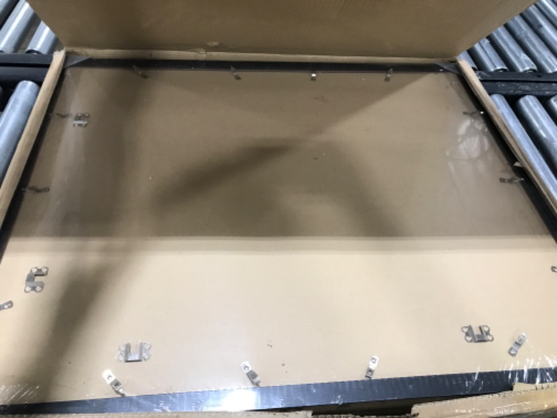 Photo 1 of Abtgt 24x30 Frame Set of 3, Display Pictures 18x24 with Mat or 24x30 Without Mat, Vertical & Horizontal Wall Decoration Picture Frame for Photos, Posters & Art Prints, Black