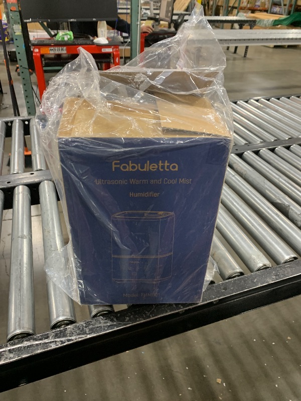 Photo 1 of FABULETTA Humidifiers for Bedroom, Warm and Cool Mist Humidifier Large Room for Home, 45H Runtime Room Humidifier with Detachable Top-fill 4.5L Water Tank, 3 Mist Levels and Essential Oil Diffuser