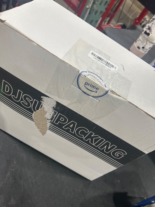 Photo 1 of DJSUNPACKING Banding Strapping Kit Pallet Packaging Strapping Tool Set with 1000' Length x 1/2" Wide PP Strapping Banding,100 Metal Seals