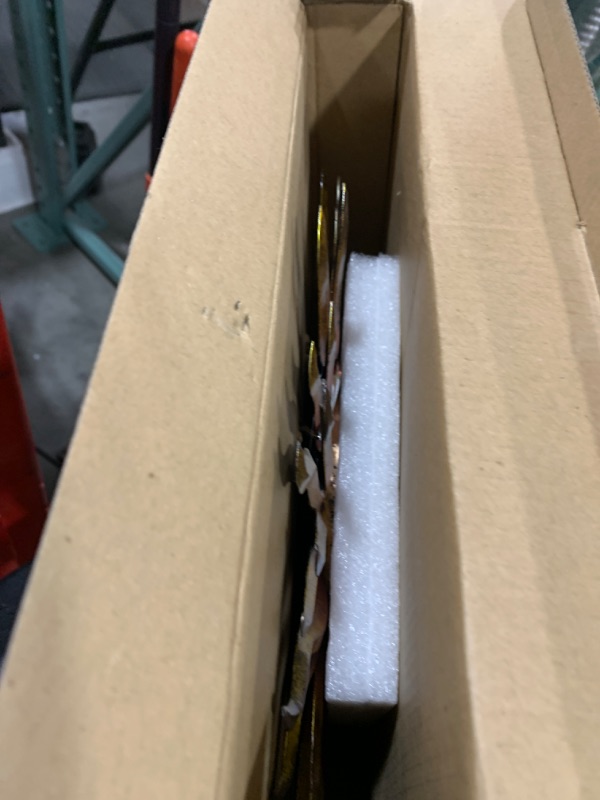 Photo 1 of DREAMSKIP Outdoor Thermometer Waterproof with Humidity, 13.5 Inch Wall Large Number Easy to Read Outdoor Thermometer, Decorative Outside Thermometer, for Patio, Garden (Sun)