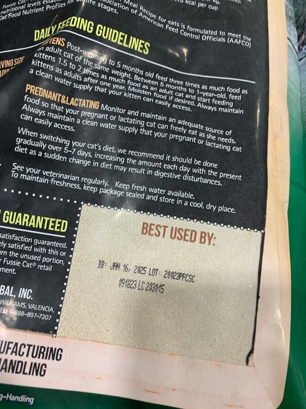 Photo 2 of Fussie Cat Market Fresh Salmon & Chicken Meal Formula Grain-Free Dry Cat Food 10lb