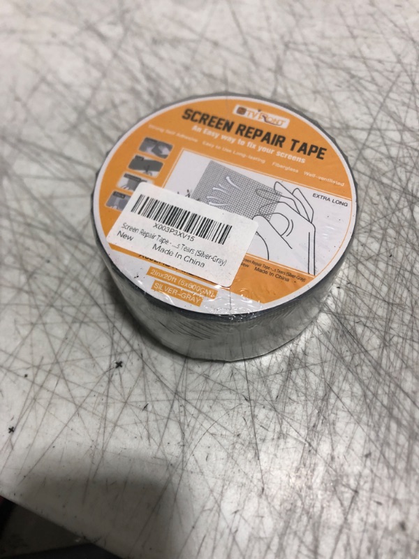 Photo 2 of Screen Repair Tape - 20ft x 2in Door Window Screen Patch Repair Kit